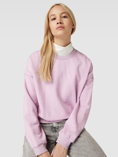 JAKE*S STUDIO WOMAN Sweatshirt mit Rundhalsausschnitt und überschnittenen Schultern Rosa 3