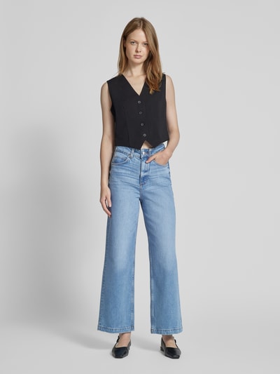 Marc O'Polo Wide-Fit Jeans mit Bio-Baumwolle Modell 'SJVA' Ocean Melange 1