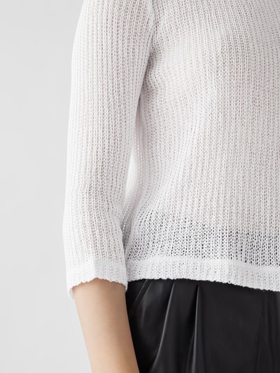 Vince Pullover mit Rundhalsausschnitt Weiß 6