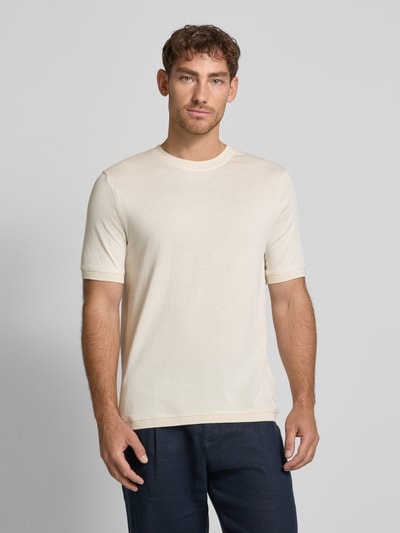 Cinque T-shirt z okrągłym dekoltem model ‘Badi’ Złamany biały 4