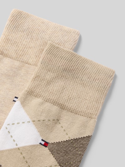 Tommy Hilfiger Socken aus Baumwoll-Mix im 2er-Pack Sand 2