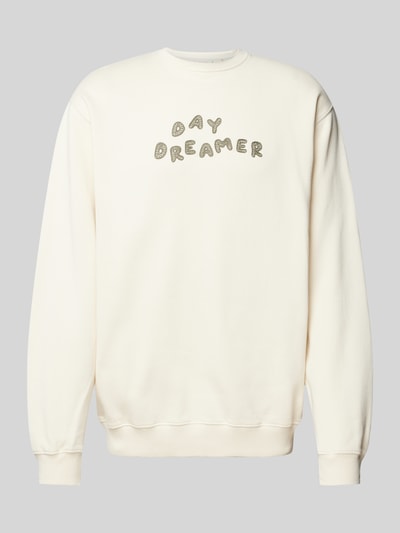 Forét Sweatshirt mit Motiv-Stitching Modell 'DREAM' Offwhite 2