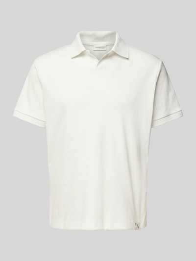 Calvin Klein Jeans Poloshirt met V-hals Wit - 2