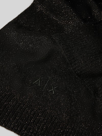 ARMANI EXCHANGE Wollen sjaal met kasjmier Zwart - 2