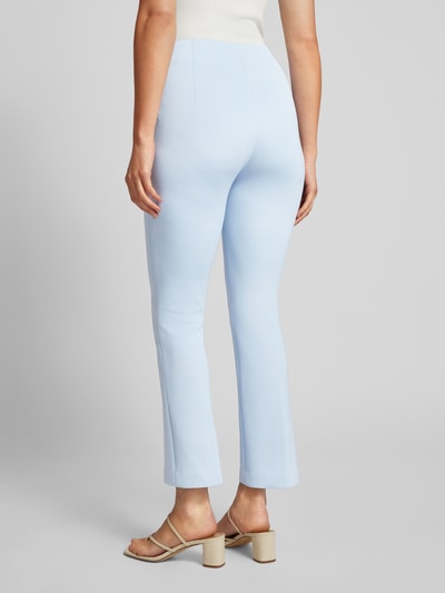 Marc Cain Stoffen broek met bandplooien, model 'FREDERICA' Bleu - 5