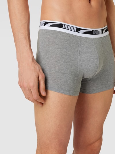 Puma Boxershort met labeldetails in een set van 2 stuks Middengrijs gemêleerd - 3