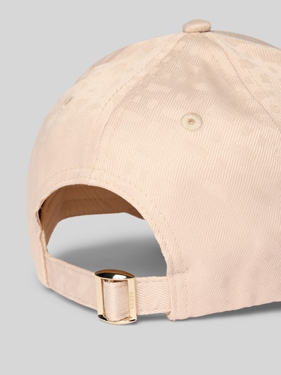 BOSS Basecap mit monochromer Musterung Beige 3