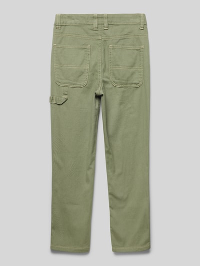 Tom Tailor Relaxed Fit Hose aus reiner Baumwolle Schilf 3