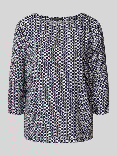 Zero Relaxed fit blouse van pure viscose Bleu - 2
