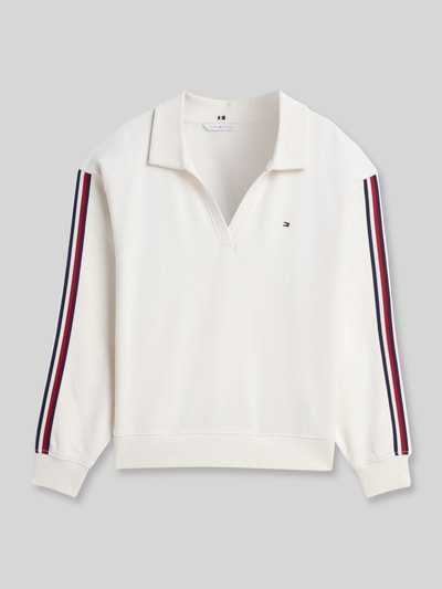 Tommy Hilfiger Regular fit sweatshirt van puur katoen Offwhite - 2