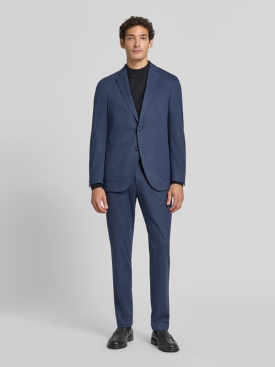 Pierre Cardin Fein strukturiertes Slim Fit 2-Knopf-Sakko Modell 'Michel' Marine 1