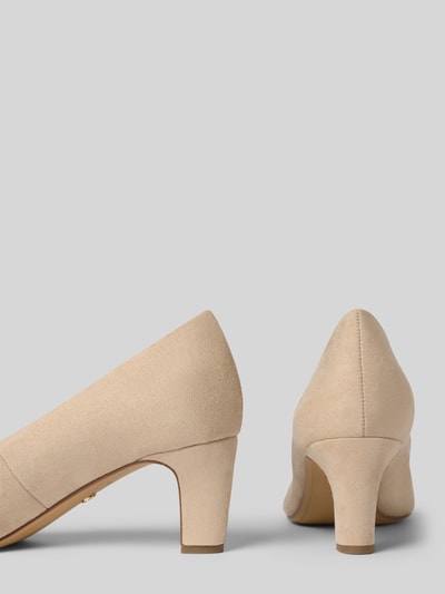 Tamaris Wide fit pumps met antislipzool Zand - 2