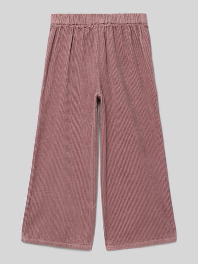 Mango Cordhose mit Knöpfen Modell 'linita' Rosa 3