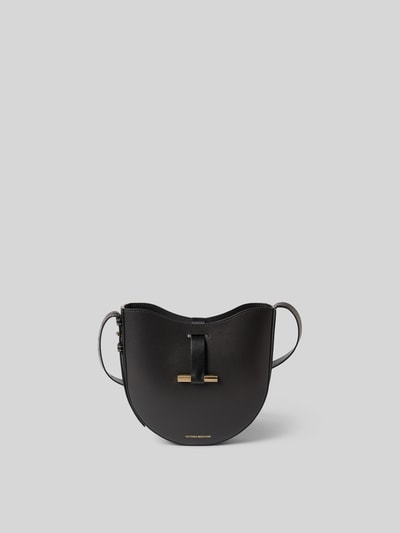 Victoria Beckham Crossbody Bag  mit Logo-Print Black 2