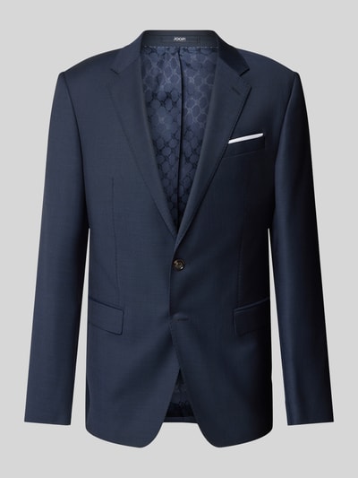 JOOP! Collection Slim Fit 2-Knopf-Sakko aus Schurwolle Modell 'Herby' Marine 2