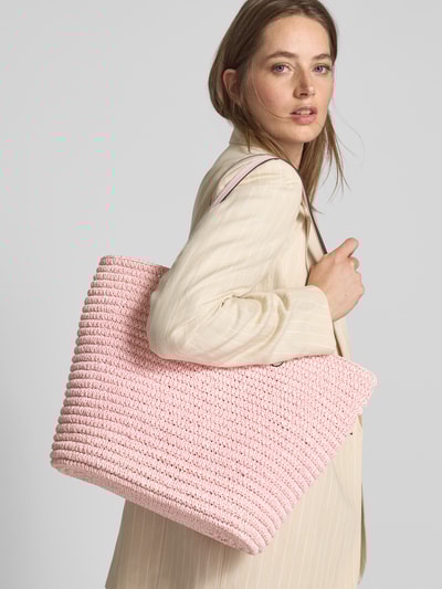 Lauren Ralph Lauren Shopper met labelapplicatie, model 'BRIE' Rosé - 1