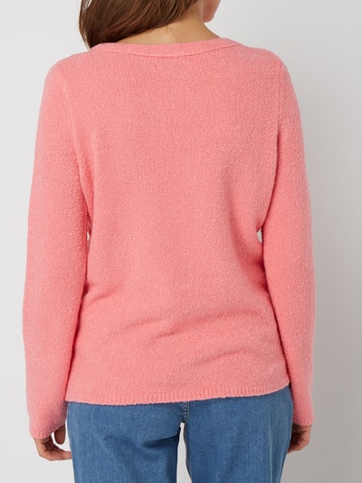 Marc O'Polo Strickpullover in Boucléoptik  Pink 5