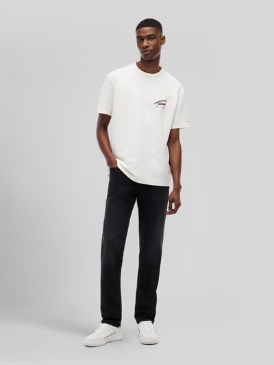 Tommy Jeans relaxed fit T-shirt van puur katoen Wit - 1