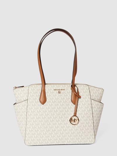 MICHAEL Michael Kors Tote Bag mit Allover-Muster Modell 'MARILYN' Ecru 2