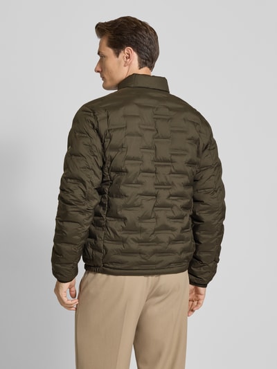 Cinque Gewatteerd jack met opstaande kraag, model 'SURF' Zwart - 5