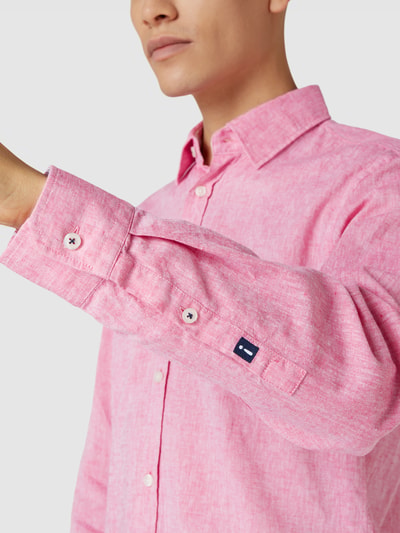 JOOP! JEANS Freizeithemd mit Kentkragen Pink 3