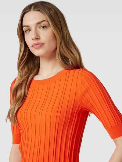 Esprit Strickpullover in Ripp-Optik Orange 3