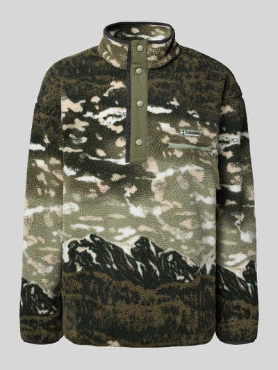 COLUMBIA Sweatshirt van teddybont Olijfgroen - 2