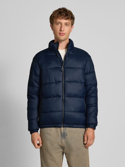 Blend Steppjacke mit Stehkragen Modell 'EIDEN' Dunkelblau 4