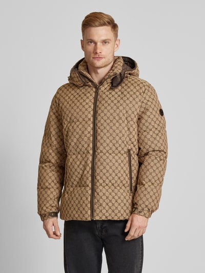 JOOP! Collection Gewatteerd jack met opstaande kraag, model 'Ambro' Camel - 4