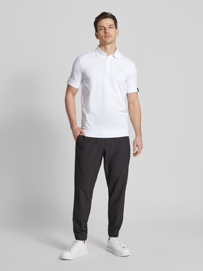 Karl Lagerfeld Poloshirt mit Logo-Print Weiss 1