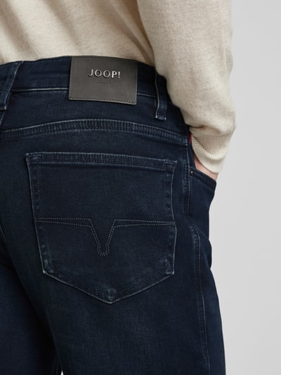 JOOP! Jeans Modern fit jeans in 5-pocketmodel, model 'MITCH' Donkerblauw - 3