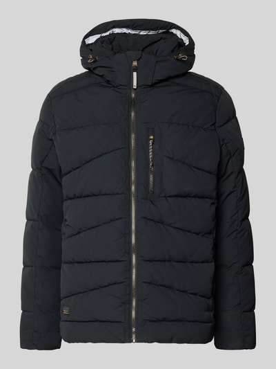 camel active Kurtka pikowana z kapturem Antracytowy 2