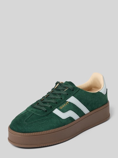 GANT Sneaker aus echtem Rindsleder Modell 'Cuzmani' Dunkelgruen 1