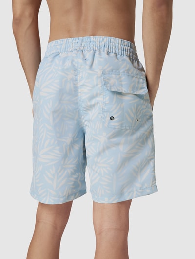 Frescobol Carioca Badehose mit Eingrifftaschen Hellblau 3