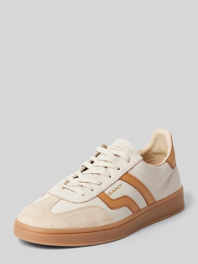 Gant Sneaker aus echtem Leder Beige 1