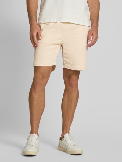 Mazine Regular fit korte broek van corduroy Offwhite - 4