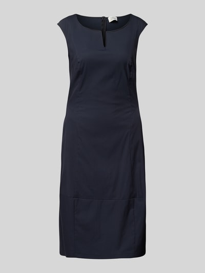 ROBE LÉGÈRE Knielange jurk met steekzakken Marineblauw - 2