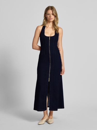 Bardot Freizeitkleid mit Neckholder Modell 'MARTEL' Blau 4