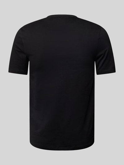 HUGO T-Shirt mit Label-Print im 3er-Pack Black 3