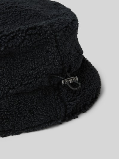 Loevenich Czapka typu bucket hat z futerka Czarny 2