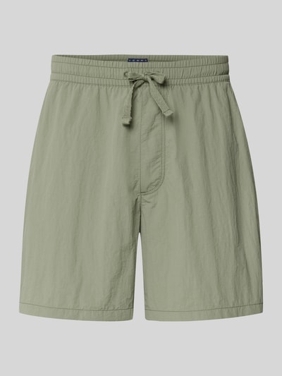 Tommy Jeans Regular Fit Sportshorts mit Tunnelzug Oliv 2