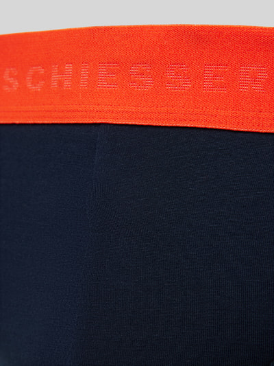 Schiesser Slip mit elastischem Label-Bund im 3er-Pack Rot 2