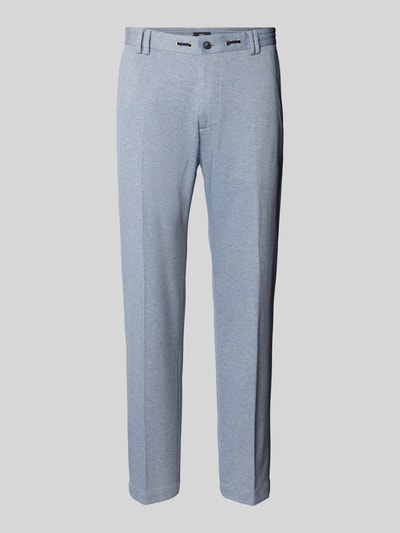 Cinque Pantalon met persplooien, model 'Juno' Bleu - 2