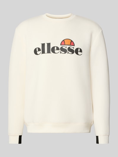 Ellesse Bluza z nadrukiem z logo model ‘CORVARO’ Złamany biały 2