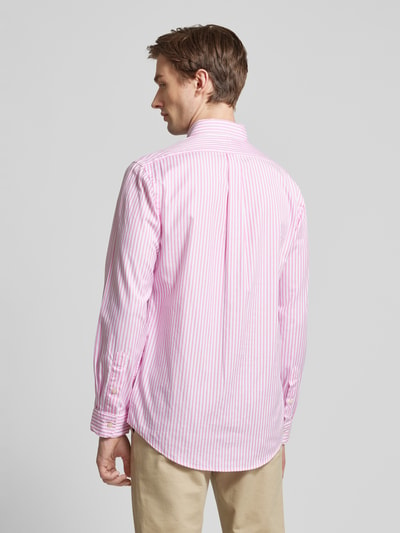 Polo Ralph Lauren Regular Fit Freizeithemd mit Label-Stitching Pink 5