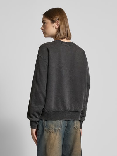 Only Comfort Fit Sweatshirt aus Baumwoll-Mix Modell 'LUCINDA' Black 5