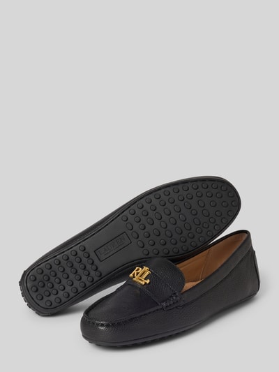Lauren Ralph Lauren Mokasyny z aplikacją z logo model ‘BARNSBURY’ Czarny 4