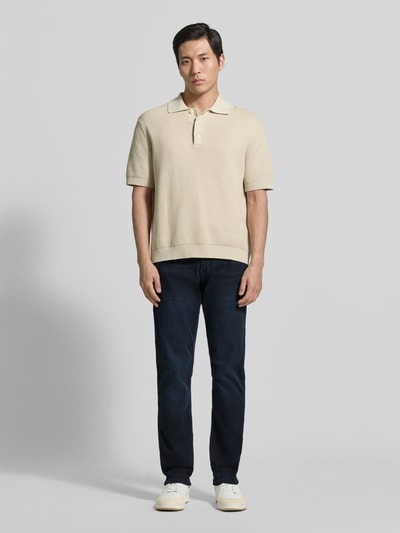 Tom Tailor Denim tapered fit jeans van katoenmix model 'BRYDEN' Donkerblauw - 1