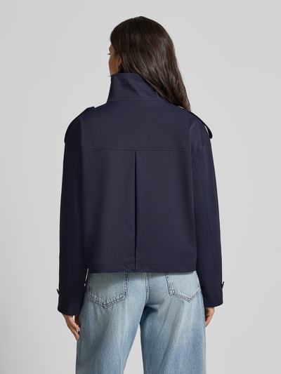 Christian Berg Woman Selection Jas met opstaande kraag Donkerblauw - 5