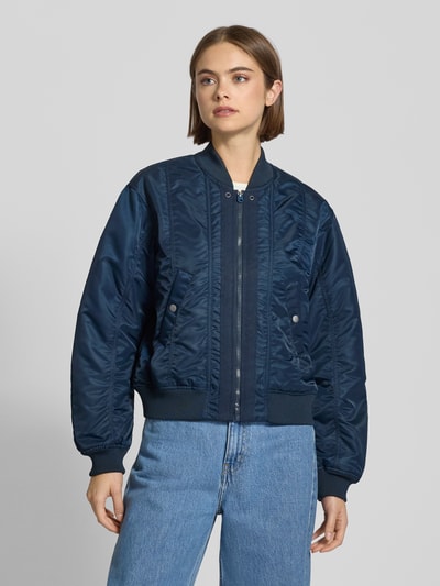 G-Star Raw Bomberjack met opstaande kraag en steekzakken Donkerblauw - 4